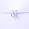Sleek Twist Hoop Earrings