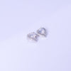 Eternal Heart Spark Stud Earrings
