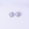 Celeste Halo Stud Earrings