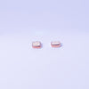 Blush Minimal Stud Earrings