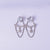 Celestial Star Chain Drop Earrings