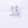 Ethnic Charm Bell Drop Earrings