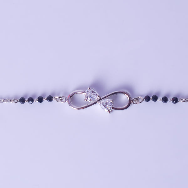 Infinite Love Silver Bracelet