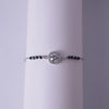 Eternal Spark Halo Silver Bracelet