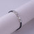 Celestial Teardrop Silver Mangalsutra Bracelet