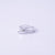 Luxe Zipper Charm Open Ring
