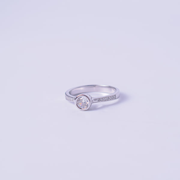 Eternal Glow Solitaire Ring