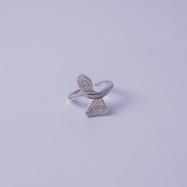 Twisted Grace Butterfly Ring