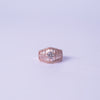 Blush Royale Baguette Statement Ring