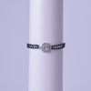 Radiant Emerald-Cut Silver Bracelet