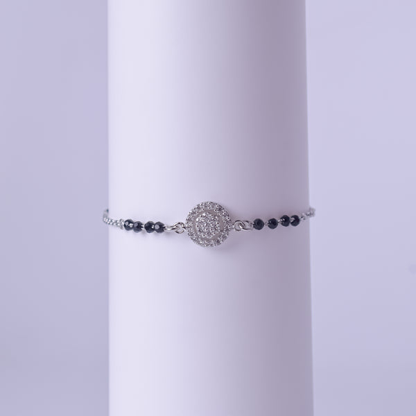 Celestial Sparkle Silver Bracelet