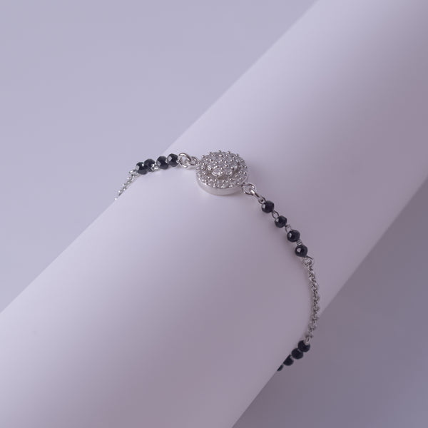 Celestial Sparkle Silver Bracelet