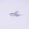 Royal Radiance Emerald-Cut Solitaire Ring