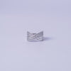 Celestial Wave Criss-Cross Ring
