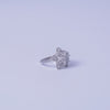 Radiant Snowflake Bloom Ring