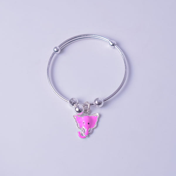 Tiny Elephant Charm Baby Kada
