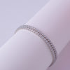 Eternal Sparkle Double-Line Tennis Bracelet