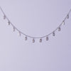 Celeste Crystal Drop Necklace & Earrings Set