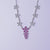 Blush Bloom Necklace & Earrings Set