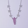 Blush Bloom Necklace & Earrings Set