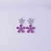 Blush Bloom Necklace & Earrings Set