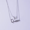 Butterfly Queen Name Pendant Necklace