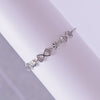 Infinity Bloom Charm Bracelet