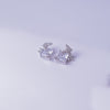 Crystal Flutter Stud Earrings