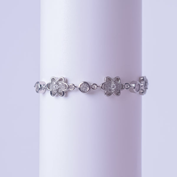 Blossom Sparkle Charm Bracelet