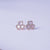 Pearl Glow Clover Stud Earrings