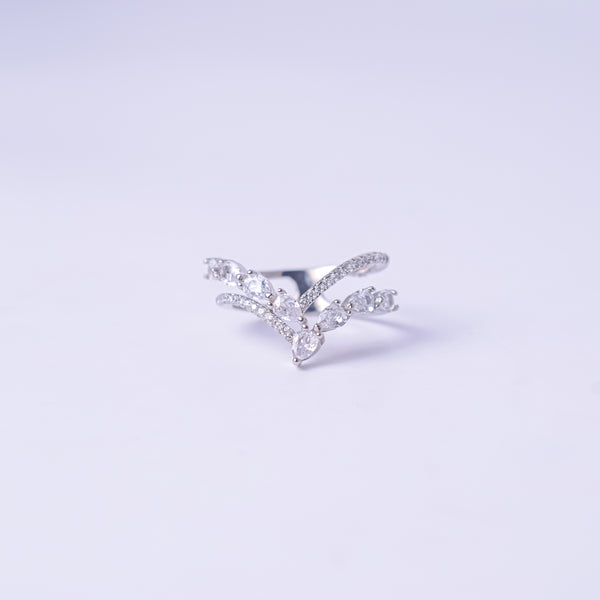 Celestial Vine Dual Band Ring