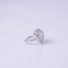 Eternal Heart Halo Statement Ring