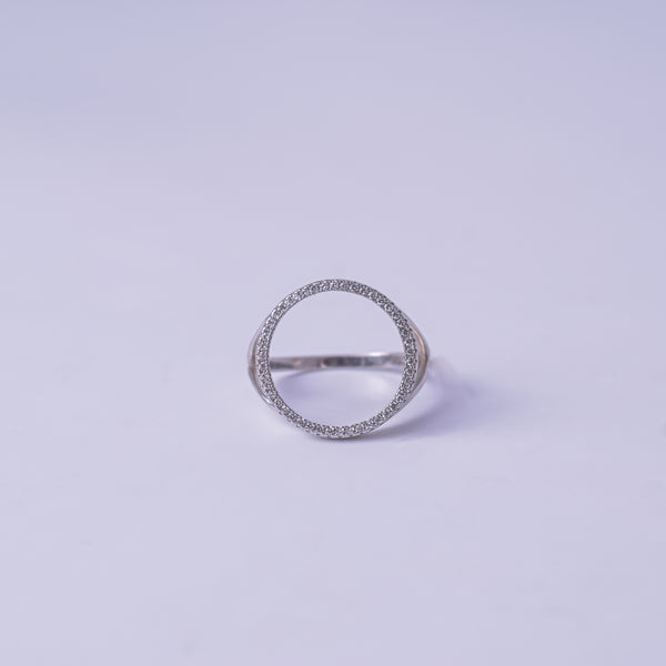 Celestial Circle Statement Ring