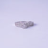 Royal Blossom Halo Ring