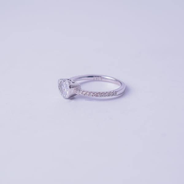 Eternal Heart Solitaire Ring