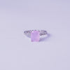 Blush Radiance Cocktail Ring