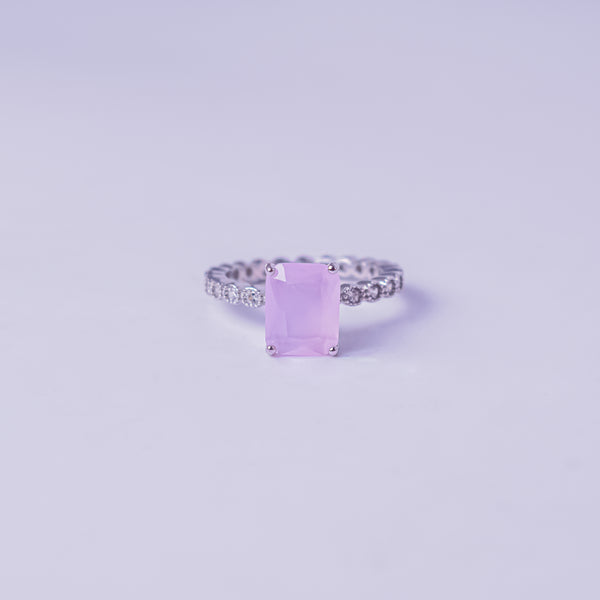 Blush Radiance Cocktail Ring