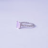 Blush Radiance Cocktail Ring