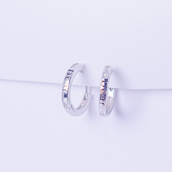 Dear Minimal Hoop Earrings
