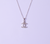 Luxe Monogram Sparkle Chain Set