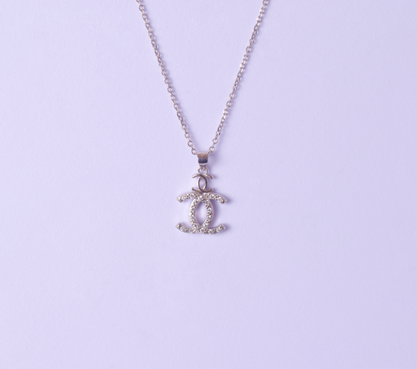 Luxe Monogram Sparkle Chain Set
