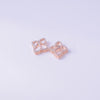 Blush Butterfly Spark Stud Earrings