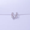 Luna Chain Hoop Drop Earrings