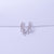Luna Chain Hoop Drop Earrings
