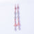 Rose Gold Dual Tone Tassel Drop Earrings