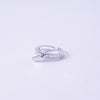 Luxe Zipper Charm Open Ring