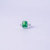 Emerald Royale Solitaire Ring