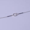 Eternal Circle Duo Silver Mangalsutra Bracelet