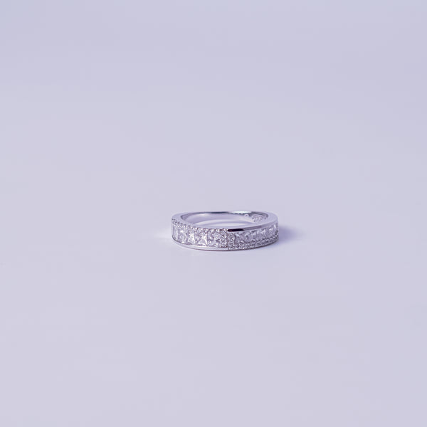 Royal Radiance Princess Band Ring