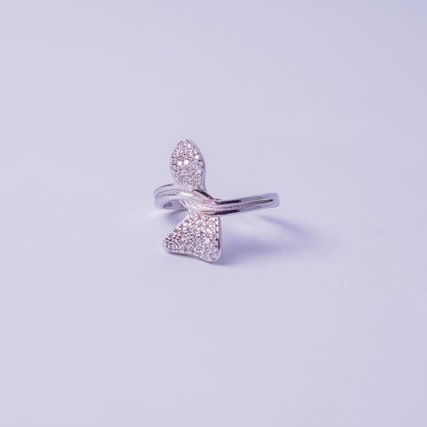 Twisted Grace Butterfly Ring